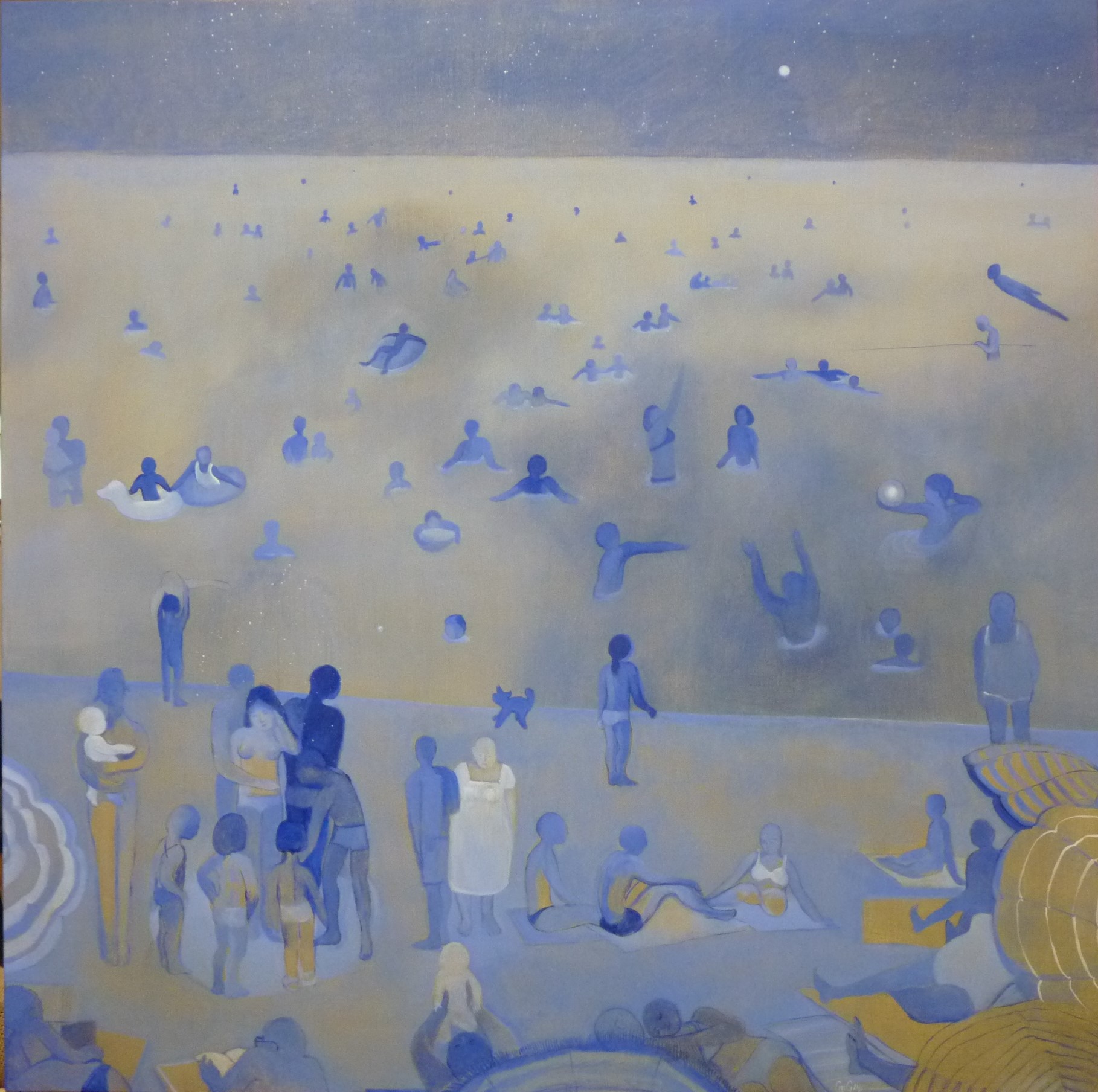 NOCTURE BLEU - Linette Cajou